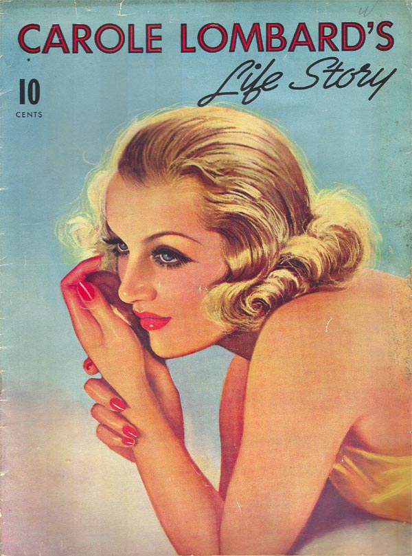 Carole Lombard's Life Story Front Cover
