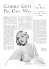 Silver Screen May 1934 Carole Lombard Article Page 1