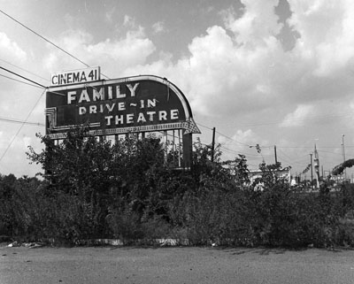 Family Drive-In after it Closed